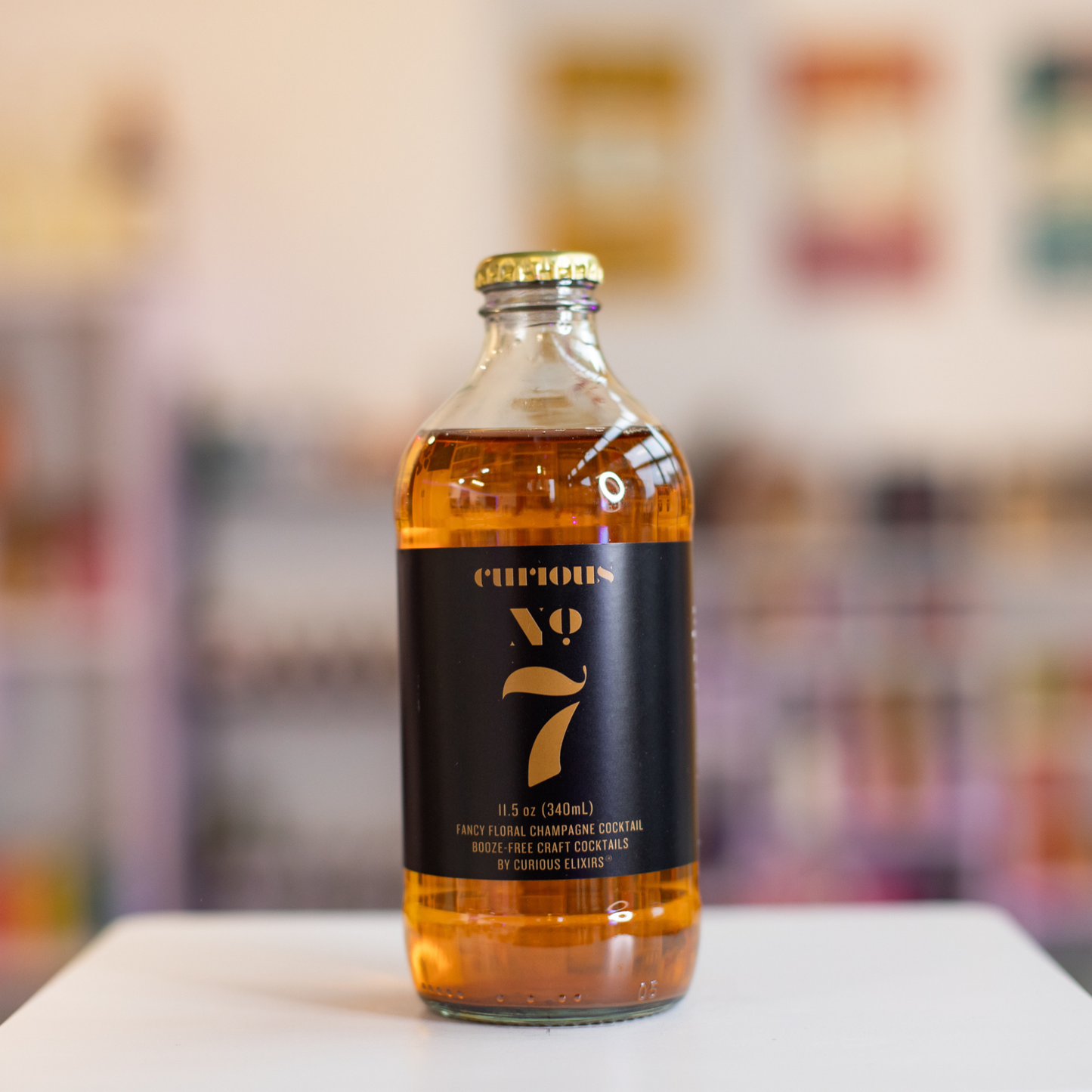 Curious Elixir No. 7 Booze-Free Cocktails - Bottle
