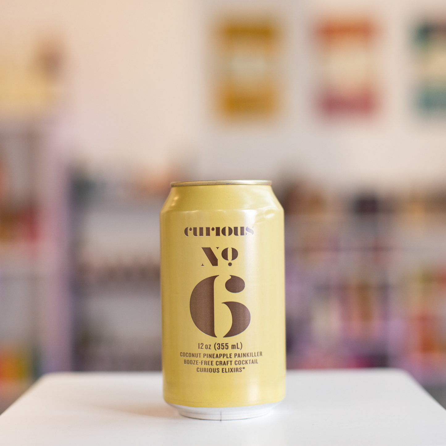 Curious Elixir No. 6 Booze-Free Cocktails - Can