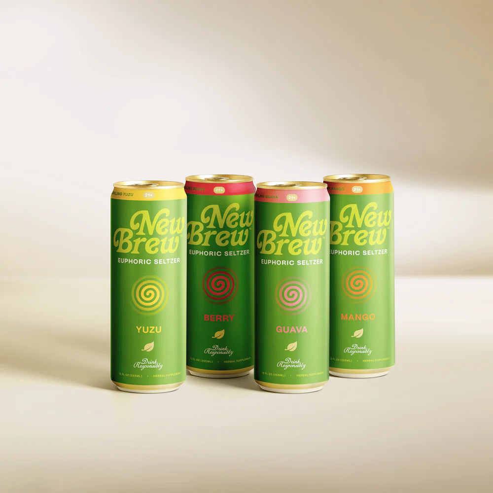 New Brew Kava and Kratom Seltzers